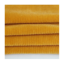 Wholesale 72%C 25%P 3%SP cotton polyester spandex knitted corduroy fabric